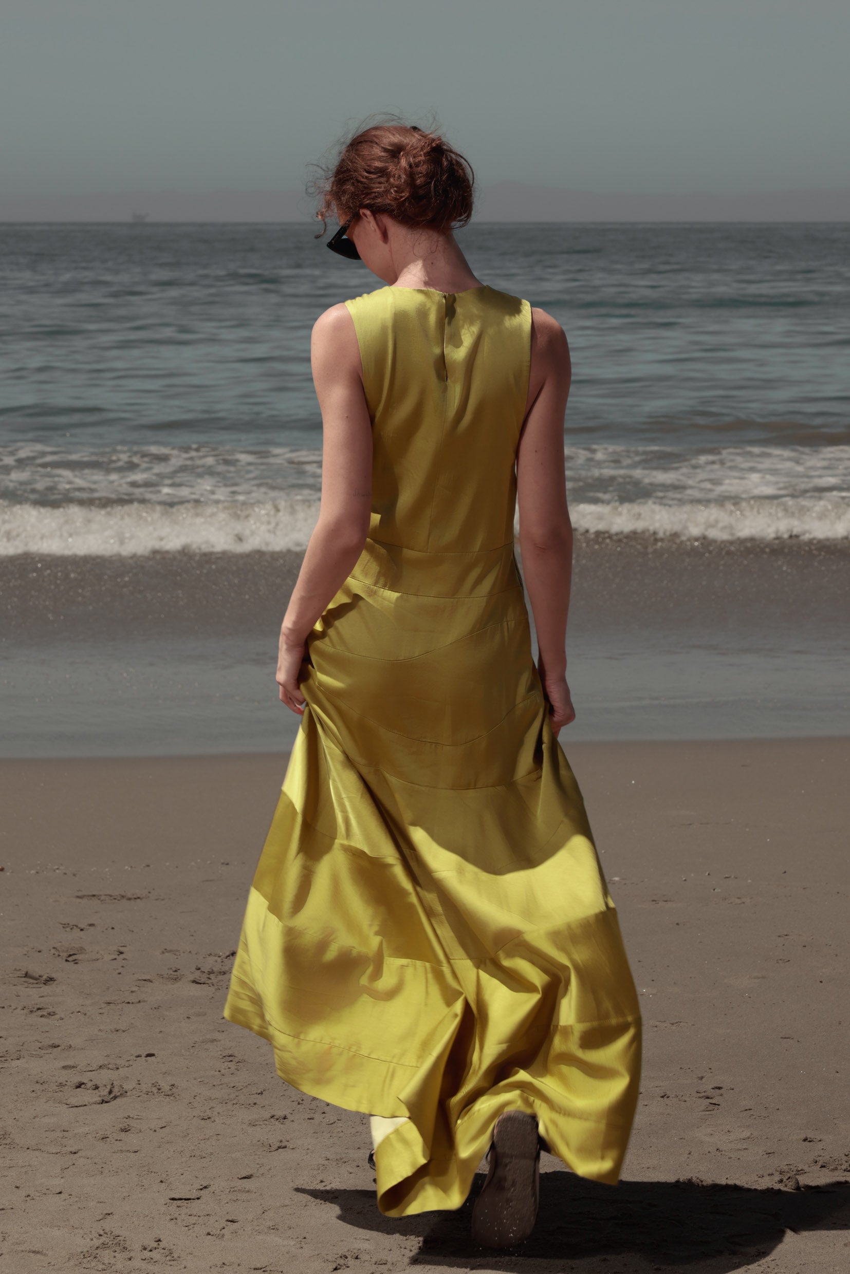 Gale Gown - Chartreuse - Heidi Merrick