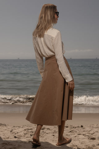 Apollo Skirt - Caramel Trench