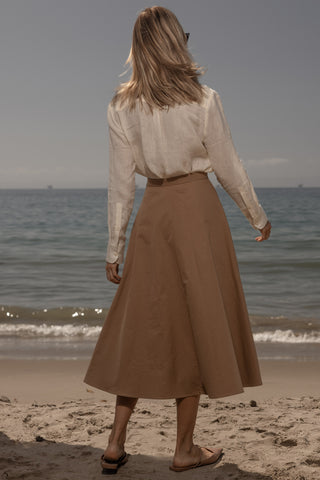 Apollo Skirt - Caramel Trench