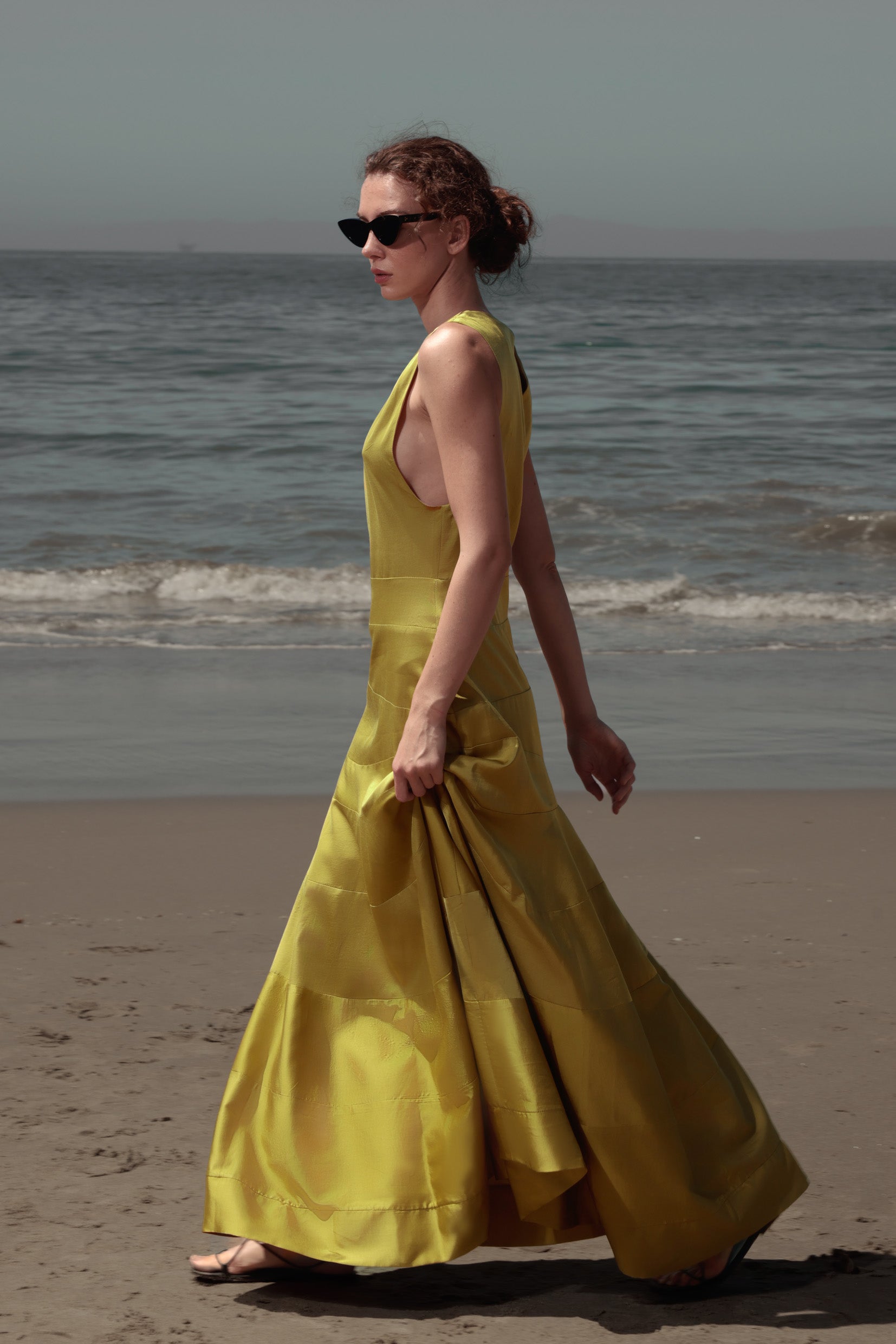 Gale Gown - Chartreuse - Heidi Merrick