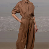 Chaplin Pant - Roan Linen - Heidi Merrick
