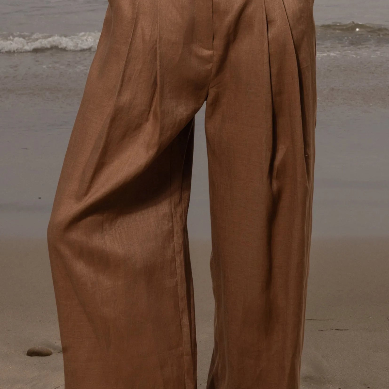 Chaplin Pant - Roan Linen - Heidi Merrick