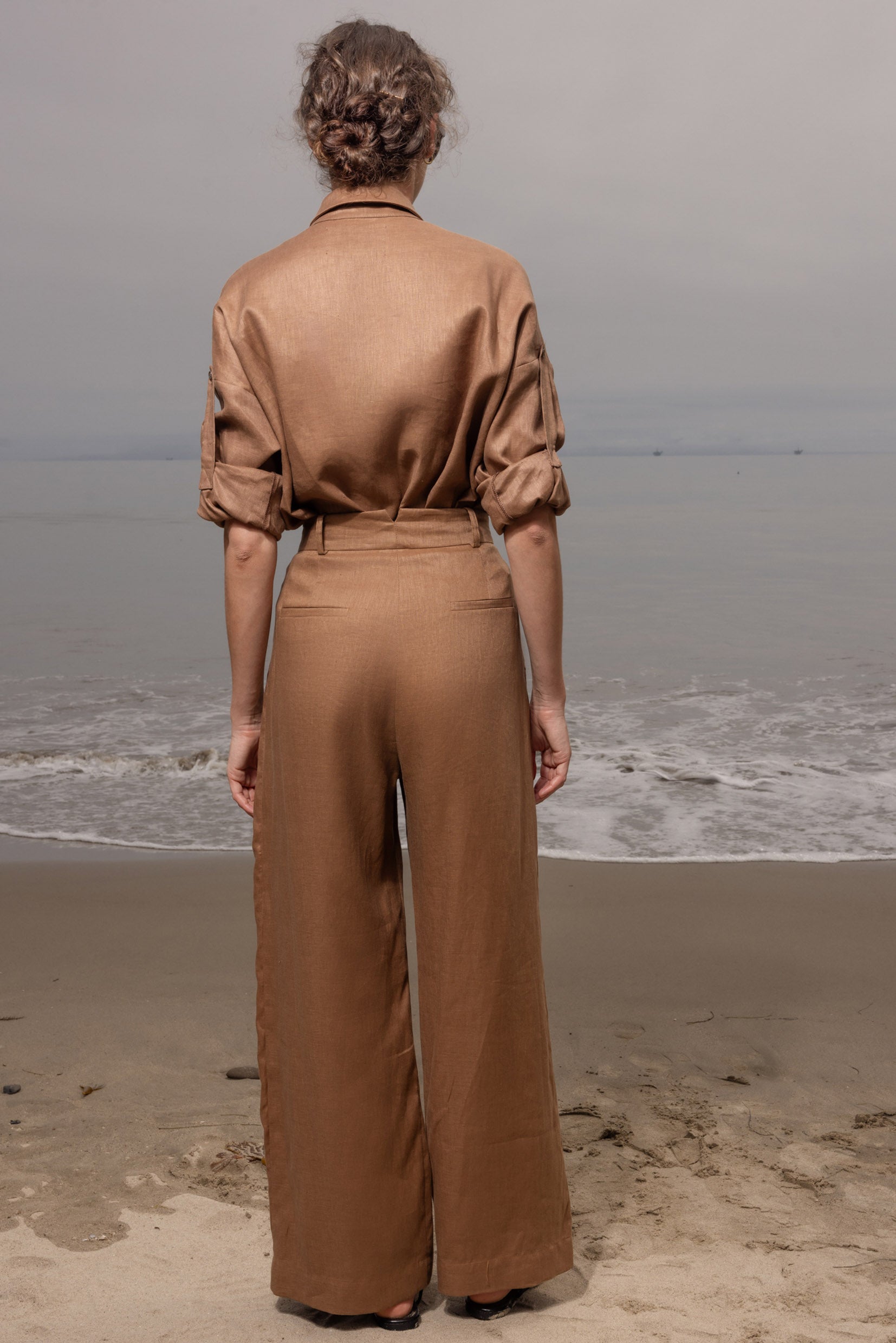 Chaplin Pant - Roan Linen - Heidi Merrick