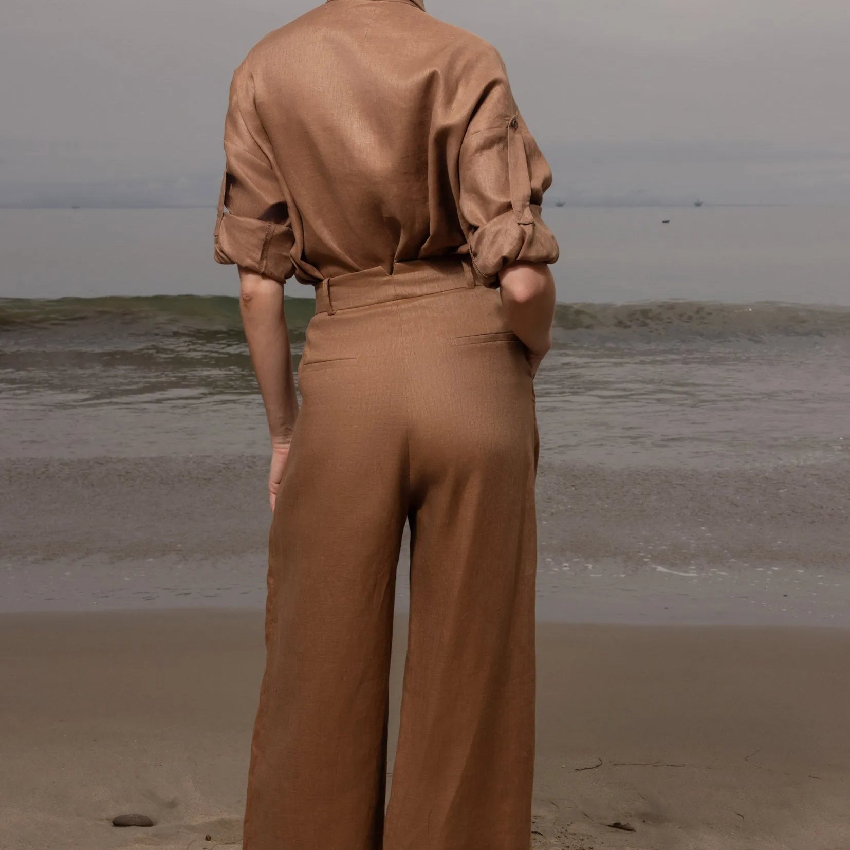 Chaplin Pant - Roan Linen - Heidi Merrick