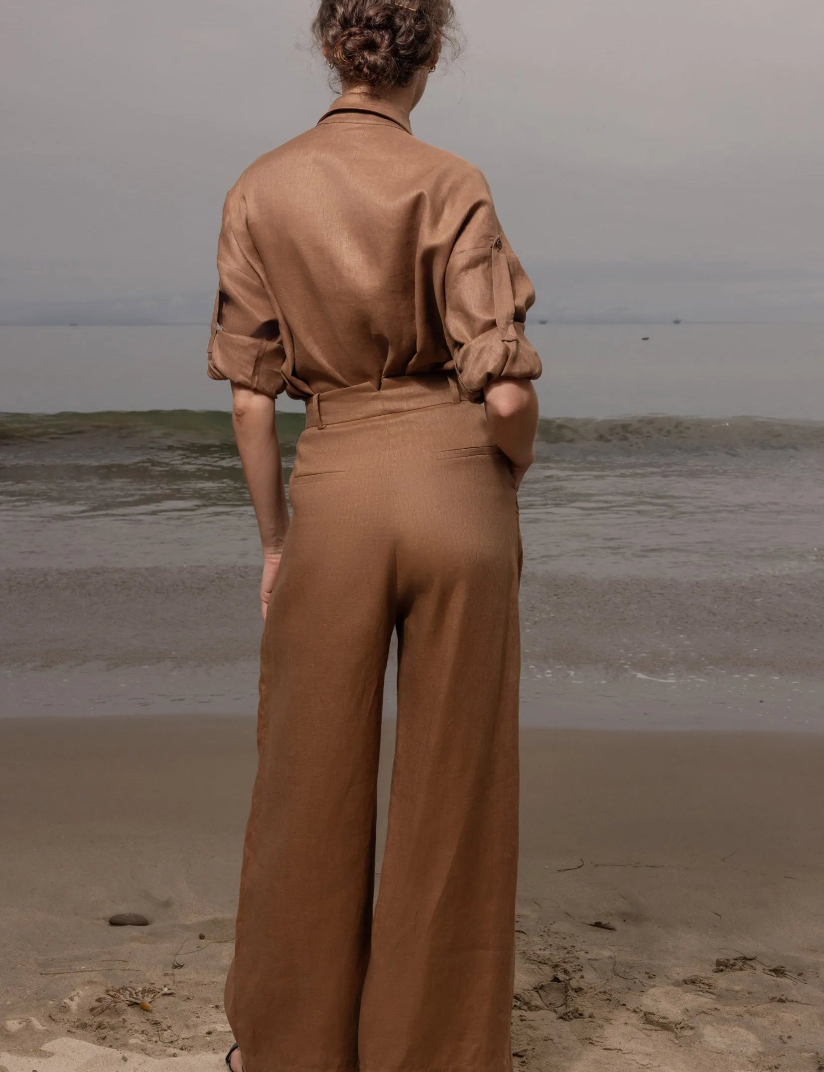 Chaplin Pant - Roan Linen - Heidi Merrick
