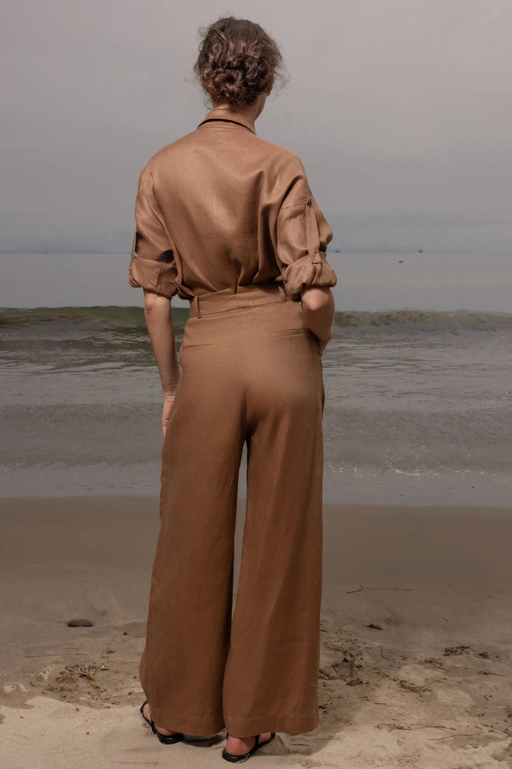 Chaplin Pant - Roan Linen - Heidi Merrick