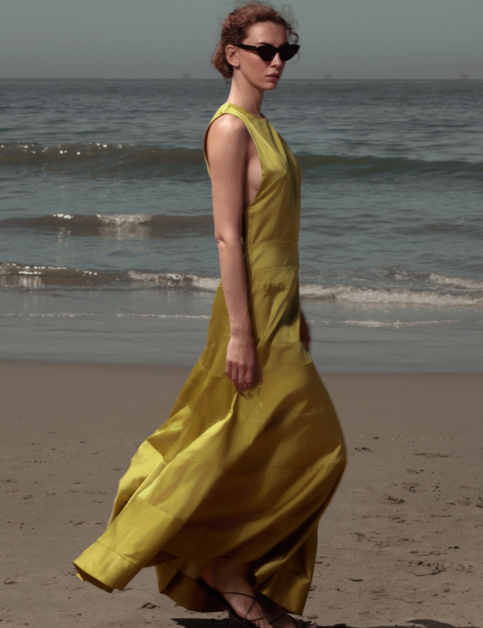 Gale Gown - Chartreuse - Heidi Merrick