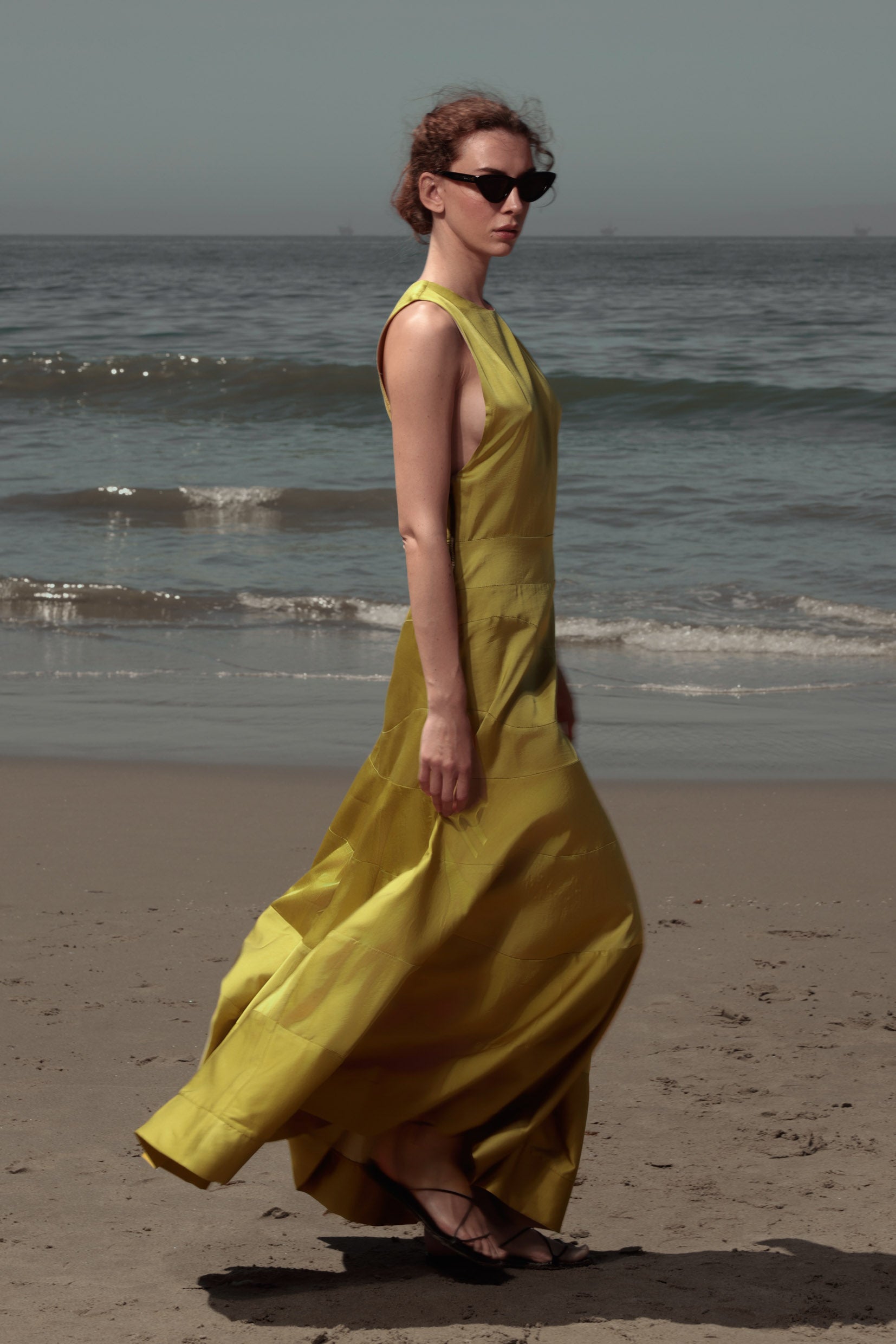 Gale Gown - Chartreuse - Heidi Merrick