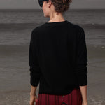 Daily Sweater - Noir - Heidi Merrick