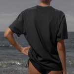 SRF LA Classic Tee - Black on Washed Black - Heidi Merrick