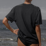 SRF LA Classic Tee - Black on Washed Black - Heidi Merrick