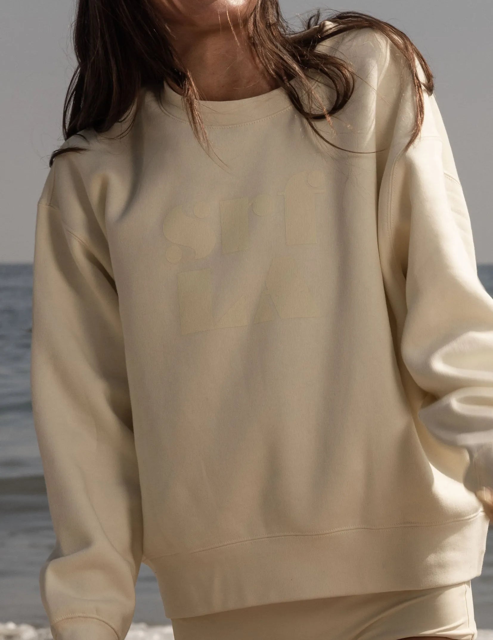 70's SRF LA Classic Crewneck - Butter - Heidi Merrick