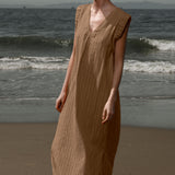 Prose Kaftan - Sable Lurex Gauze
