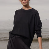 Daily Sweater - Noir - Heidi Merrick