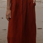 Camille Skirt - Sienna Silk & Hemp - Heidi Merrick