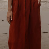 Camille Skirt - Sienna Silk & Hemp - Heidi Merrick