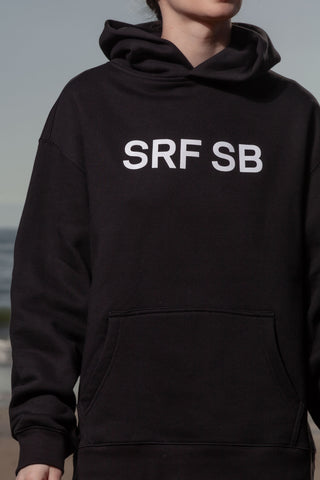 SUDADERA SRF LA CLASSIC - NEGRO SOBRE NEGRO