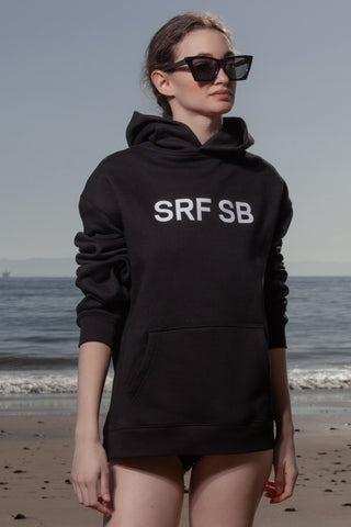 SUDADERA SRF LA CLASSIC - NEGRO SOBRE NEGRO