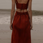 Camille Skirt - Sienna Silk & Hemp - Heidi Merrick