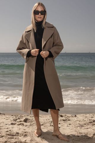 MANTEAU MARAIS - CAMEL