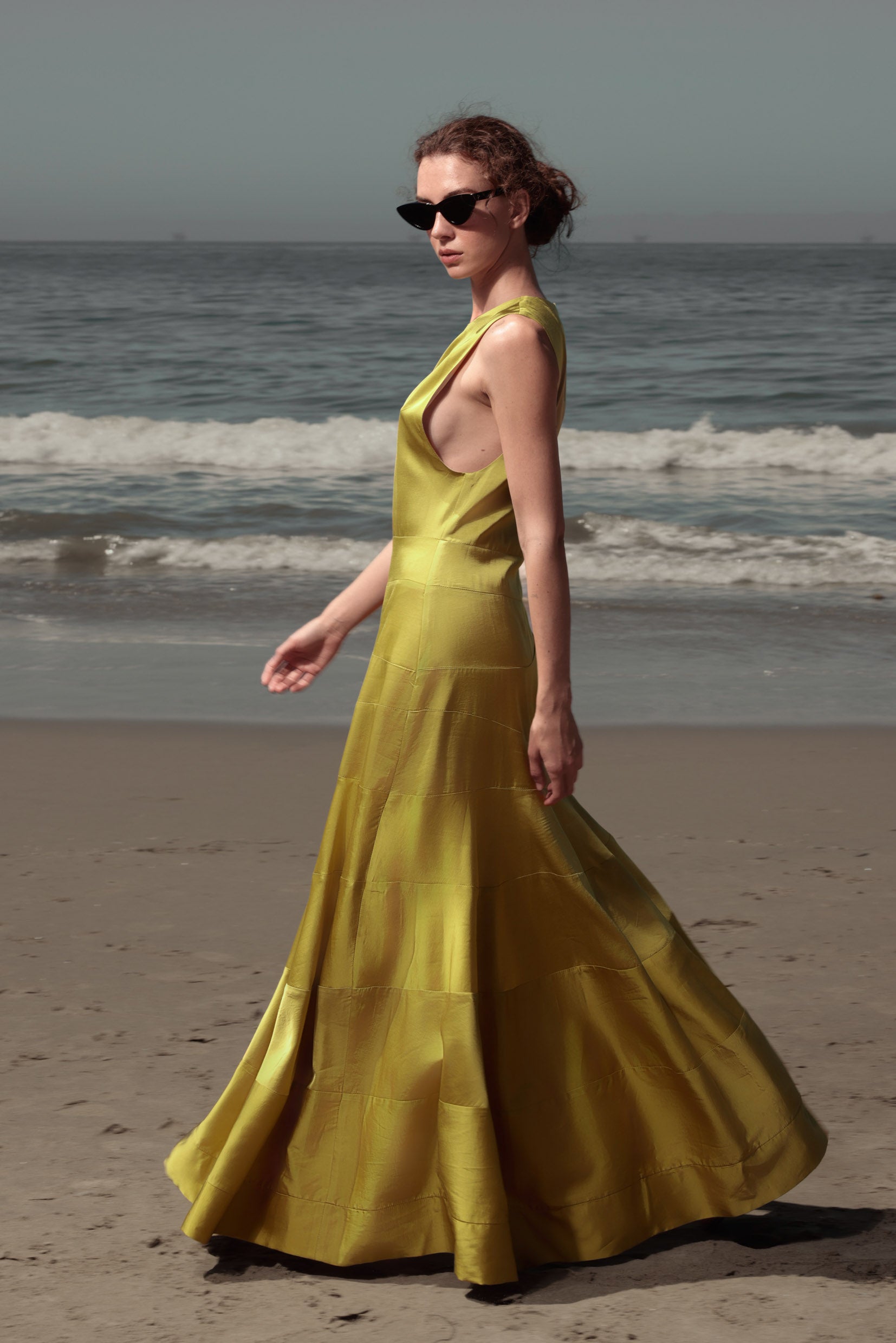 Gale Gown - Chartreuse - Heidi Merrick