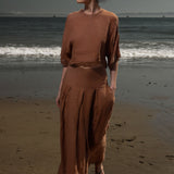 Mojave Top - Sunrise Tissue Linen - Heidi Merrick