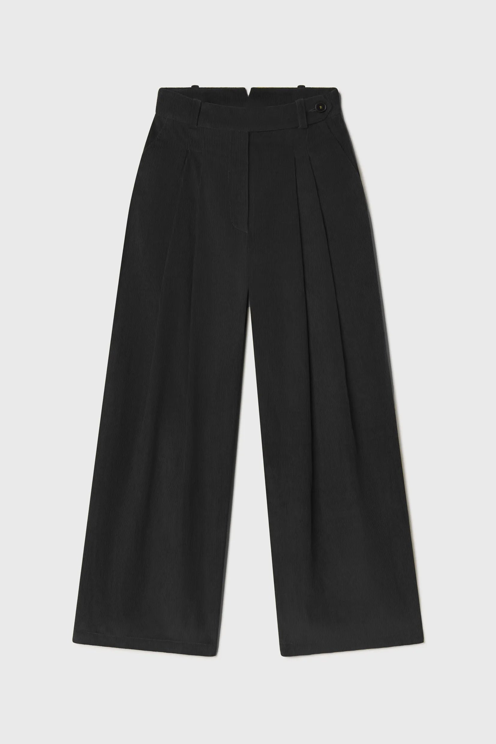 Chaplin Pant - Noir Corduroy - Heidi Merrick