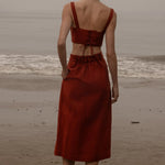 Calvi Top - Sienna Silk & Hemp - Heidi Merrick