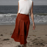 Contessa Skirt - Sienna Silk & Hemp
