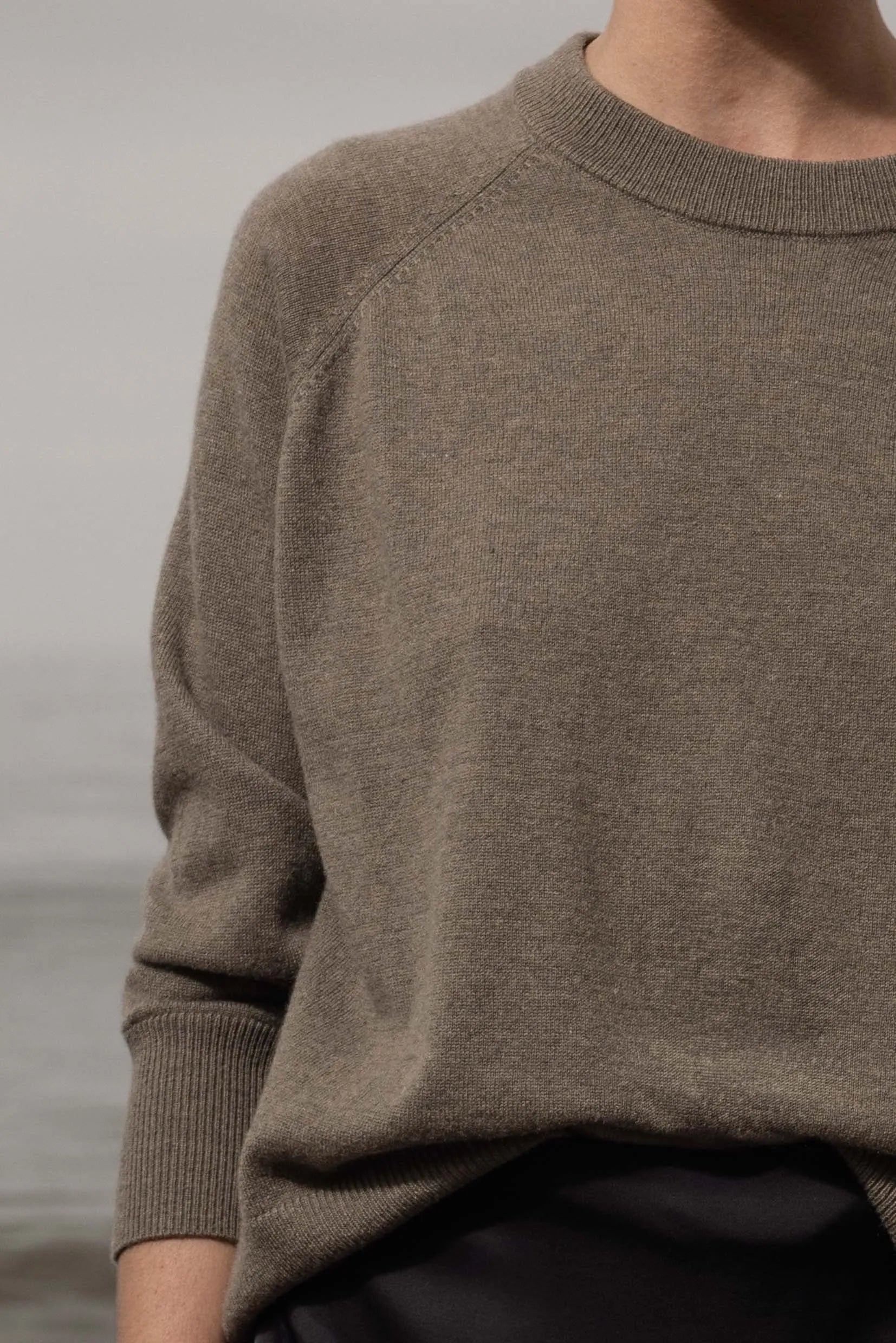 Daily Sweater - Stone - Heidi Merrick