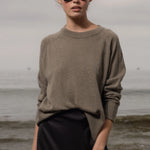 Daily Sweater - Stone - Heidi Merrick