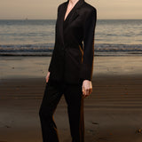 Mars Blazer - Noir - Heidi Merrick