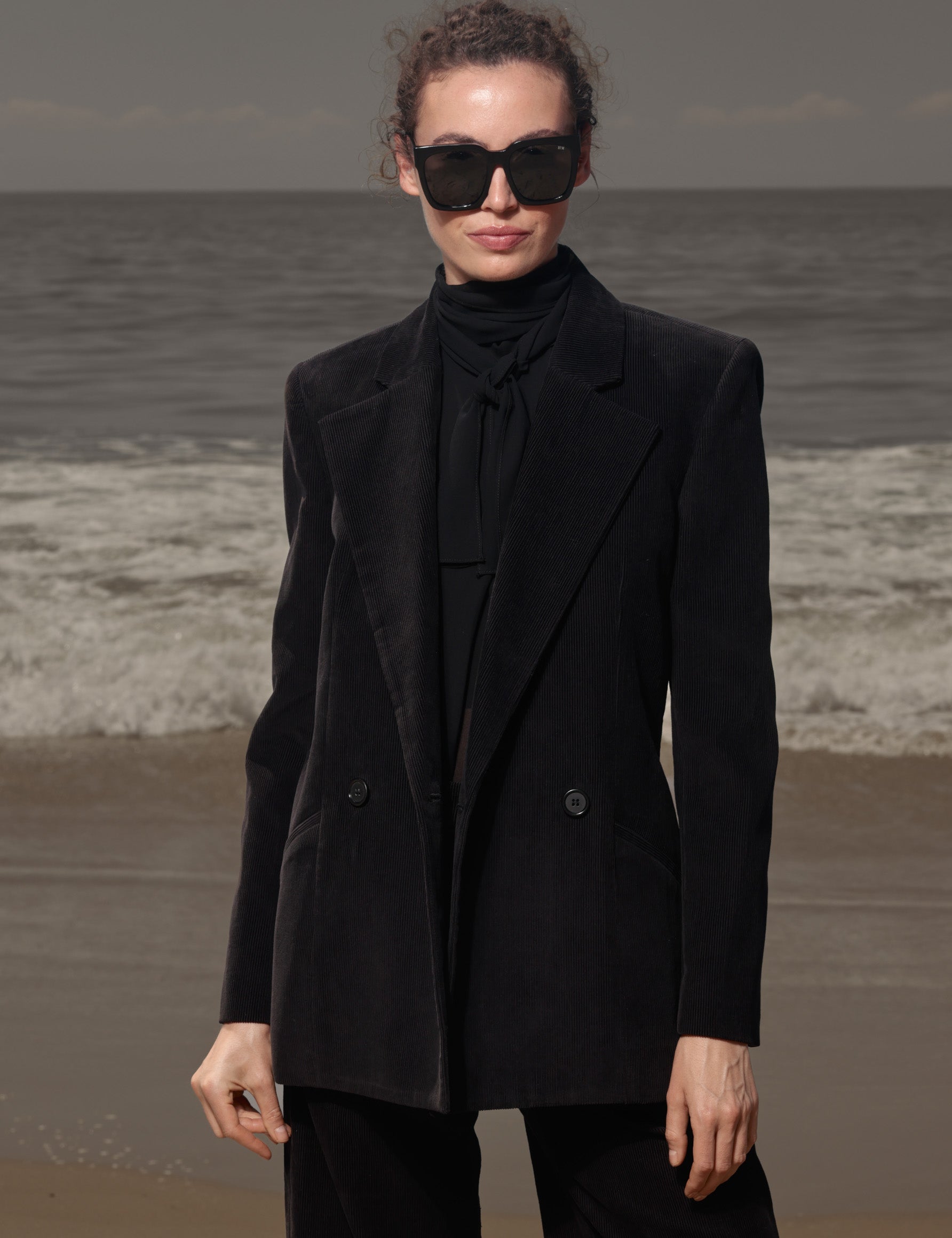 Mars Blazer - Noir Corduroy