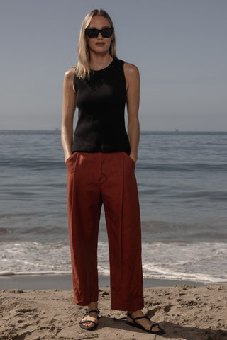 Baptise Pant - Sienna Silk & Hemp