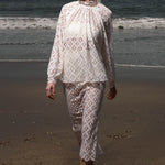 Missive Blouse - Clair de Lune Lace - Heidi Merrick