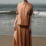 Kite Skirt - Ticking Stripe - Heidi Merrick