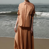 Kite Skirt - Ticking Stripe - Heidi Merrick