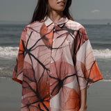 Aloha Shirt - Bougainvillea Shirting - Heidi Merrick