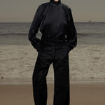 Alix Pant - Noir Velvet - Heidi Merrick