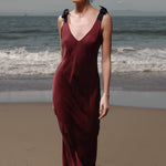 Marion Slip Dress - Burgundy - Heidi Merrick