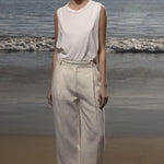 Baptise Pant - Ivory Linen - Heidi Merrick