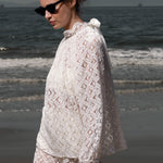 Missive Blouse - Clair de Lune Lace - Heidi Merrick