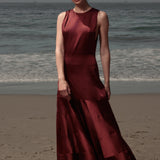 Gale Gown - Burgundy - Heidi Merrick