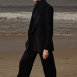 Mars Blazer - Noir Velvet - Heidi Merrick