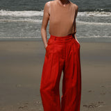 Chaplin Pant - Vermilion - Heidi Merrick