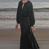 Caprine Dress - Noir - Heidi Merrick