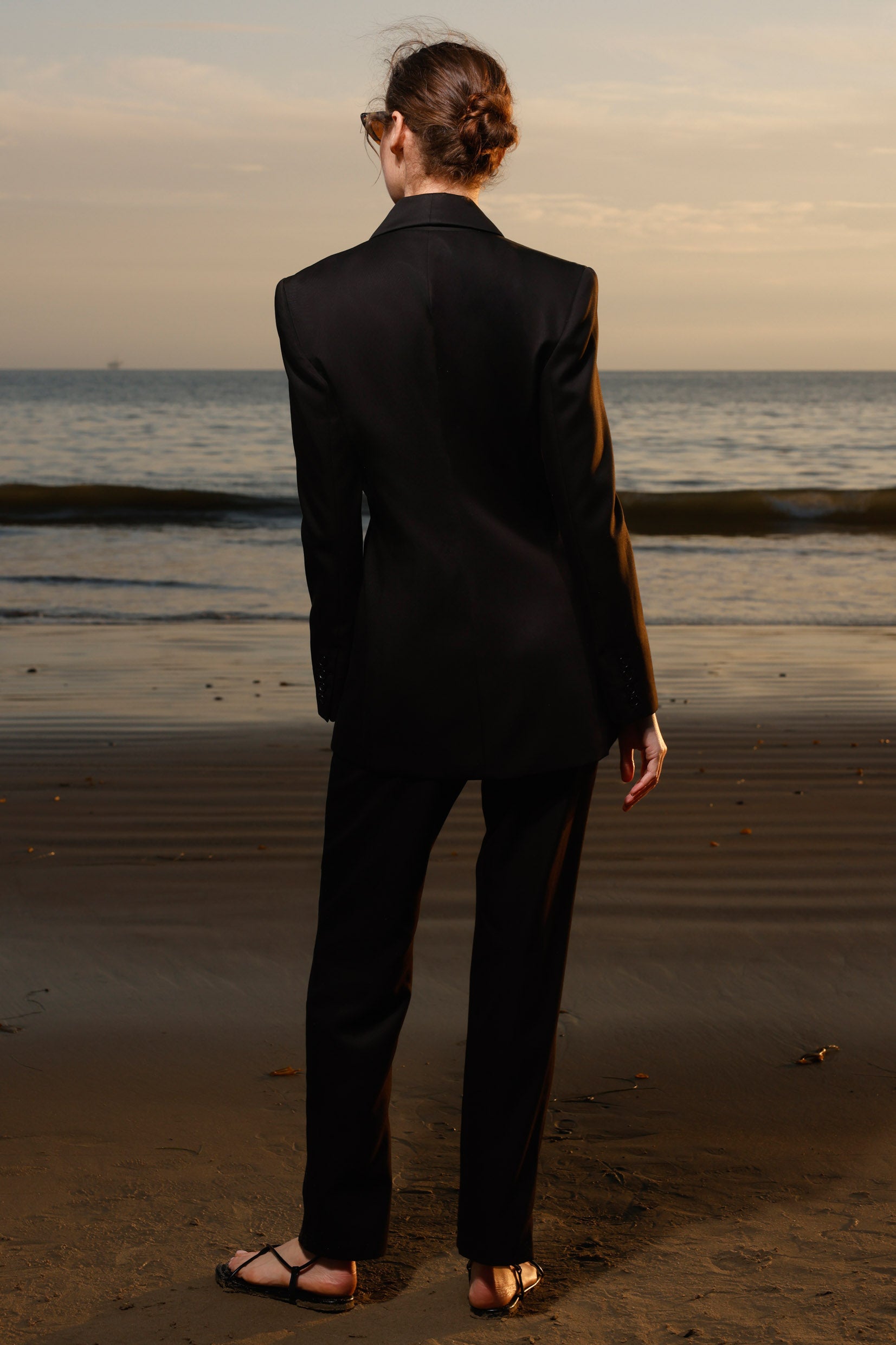 Mars Blazer - Noir - Heidi Merrick