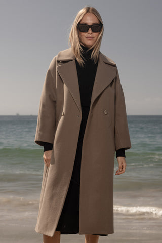 MANTEAU MARAIS - CAMEL