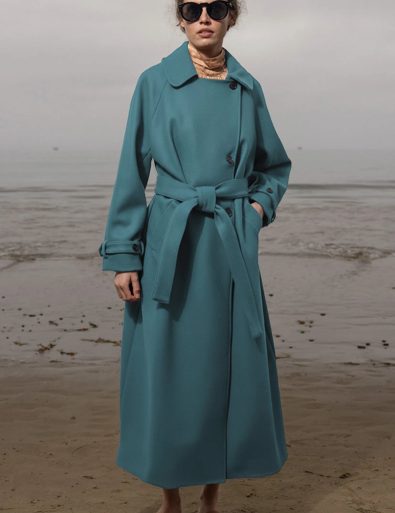 Fog Coat - High Sky - Heidi Merrick