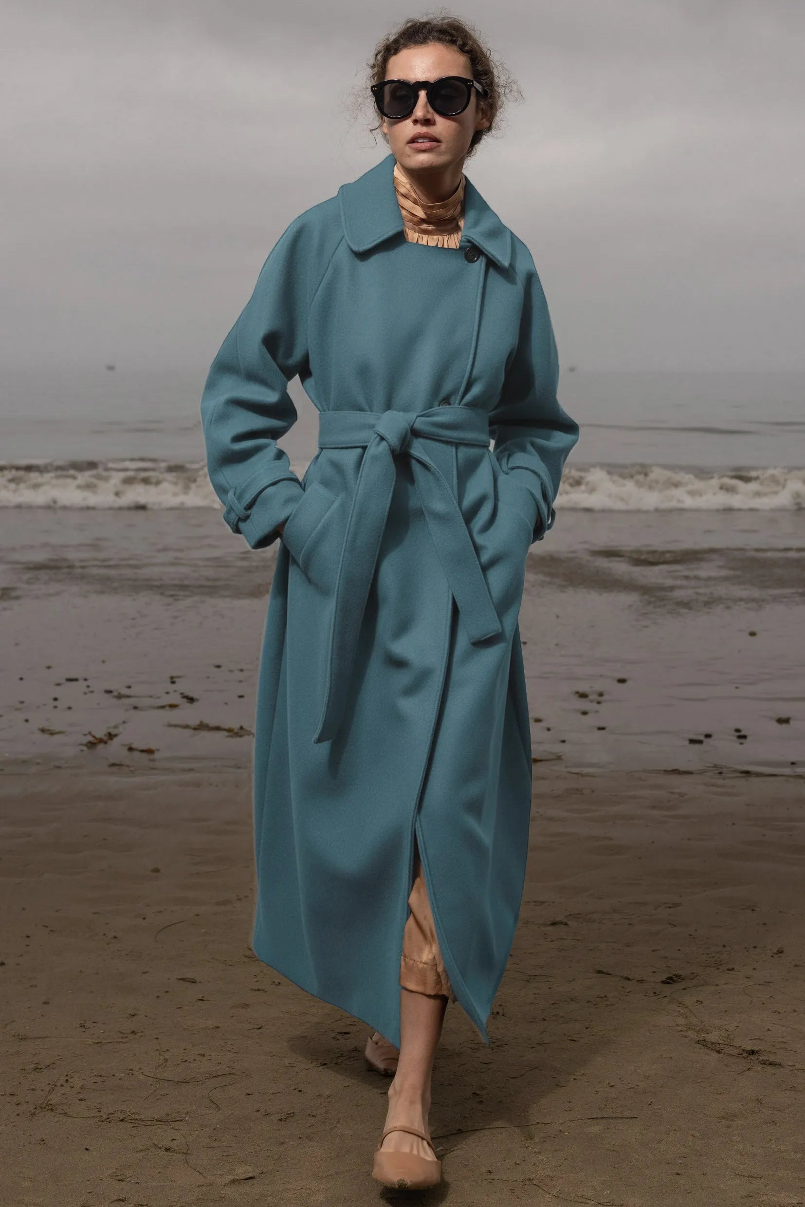 Fog Coat - High Sky - Heidi Merrick